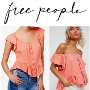 Free People Mint Julep Tee